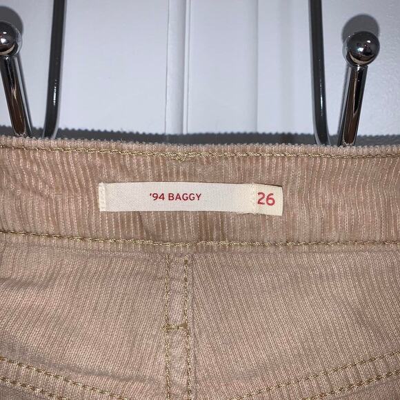 Levi’s Tam Corduroy ‘94 baggy jeans Size 26 - Picture 4 of 8